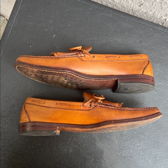 Allen Edmonds Alton Men\'s Brown Tassel Loafers main image 7